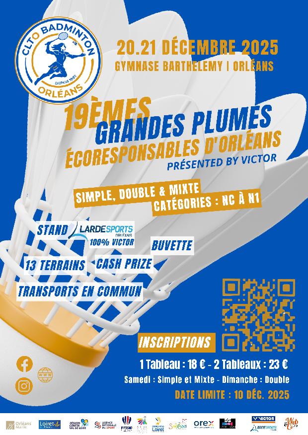 19e Grandes Plumes Ecoresponsables d'Orléans presented by VICTOR